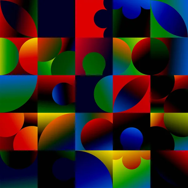Fundo Abstrato Estrutura Ruído Com Azulejos Coloridos Imagem Vetorial — Vetor de Stock