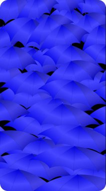 Soyut arkaplan. Şemsiyeli rastgele bir yapı. Mobil için modern ekran vektör tasarımı