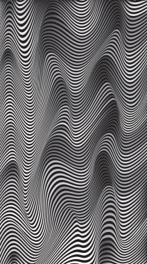 Soyut koyu doğrusal arkaplan, dokular. Mobil için modern ekran vektör tasarımı