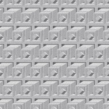 Soyut, pürüzsüz bir arkaplan. Küplerle gürültülü bir yapı. Vektör resmi