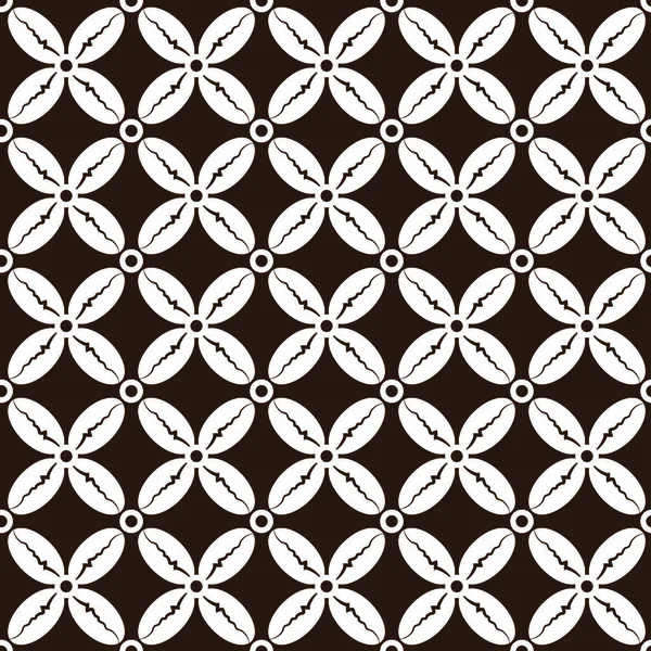 Geleneksel Endonezya Batik Kawung Dikişsiz Desen