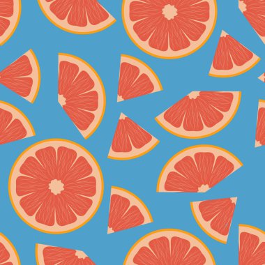 Greyfurt ile gıda deseni