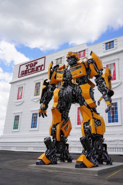 Barselona şehrinde bir robot