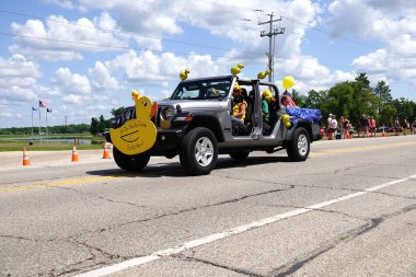 19. New York Eyaleti Uluslararası Festivali 'nin geçit töreni..