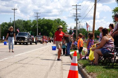 Bağımsızlık Günü 'nün 4 Temmuz' unun geleneksel bayram geçidi..
