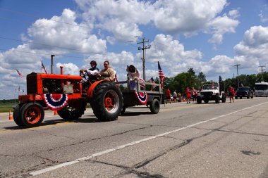 Amerikan bağımsızlık günü geçit töreni