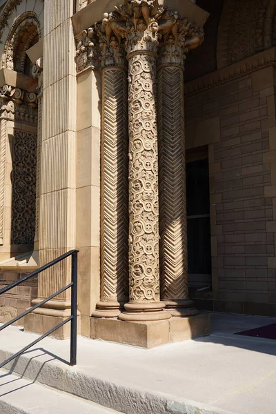 Williams Körfezi, Wisconsin ABD - 3 Temmuz 2023: Chicago Üniversitesi 'ne ait Yerkes Gözlemevi, bir zamanlar ABD Hükümeti ve NASA tarafından kullanılan dünyanın en büyük kırılan teleskopunu barındırıyor..