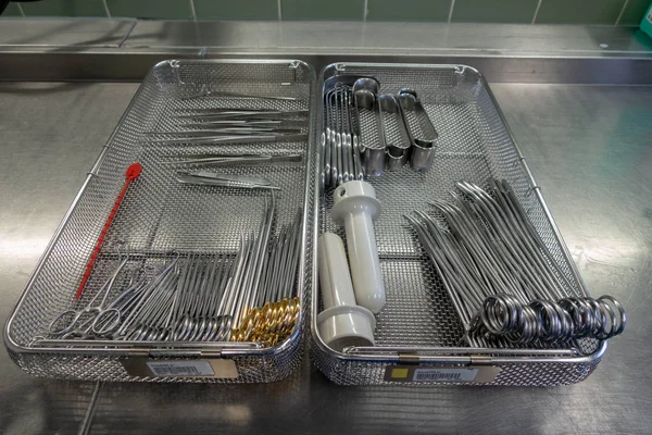 Różnych instrumentów chirurgicznych — Zdjęcie stockowe