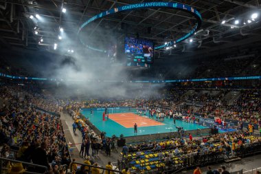 Voleybol Kupası Finali Mannheim SAP Arena 'da