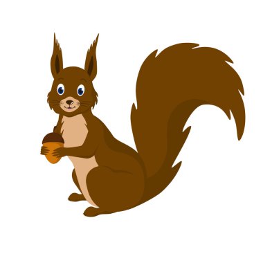 Onun pençeleri fıstıklı sincap