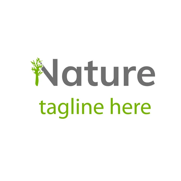 树标设计 Logotype公司 自然矢量图解 生态标志图标 摘要有机设计 树的矢量轮廓 — 图库矢量图片