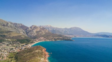Bar Karadağ havadan görünümü