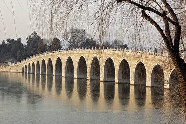 Pekin 'deki İmparator' un ünlü yazlık sarayı.