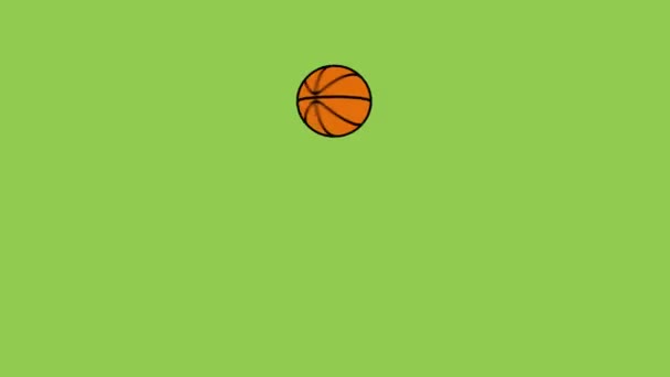 Basket ball bouncing, animated loop, minimal design, cartoon — Stock Video © schistra #253231086 Basket ball bouncing, animated loop, minimal design, cartoon — Stock Video © schistra #253231086