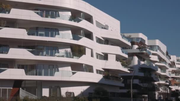 Milan City Life residential buildings — Stock Video