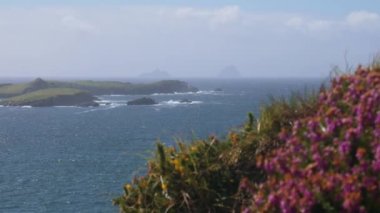 Skellig Adaları, İrlanda. Yıldız savaşları film otelinin konumu.