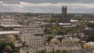 Kilkenny İrlanda Katedrali ile Panoraması