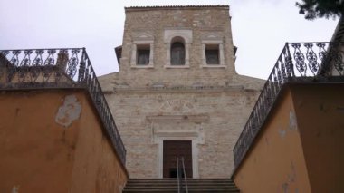 San Salvatore Basilica dış cephe, Umbria, Unesco Dünya Mirası