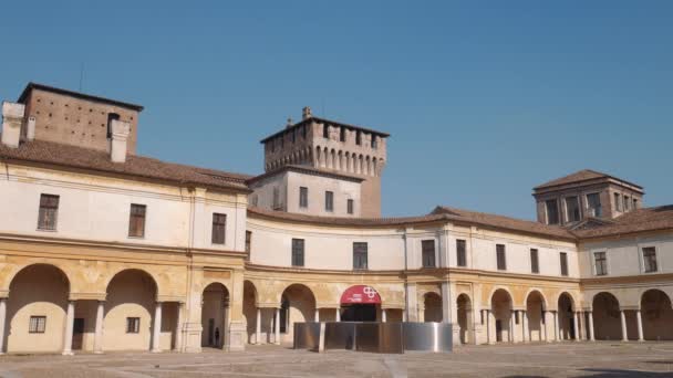 Piazza Castello, Mantua — Stockvideo