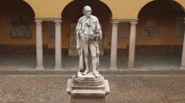 Pavia Üniversitesi, Pv, İtalya, uzaklaştırmak Alessandro Volta heykeli