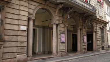 Pavia, Pv, İtalya, Teatro Fraschini eğimli atış
