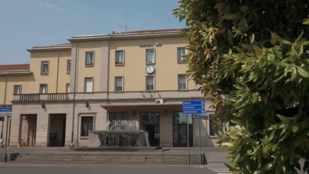 Станция Фазара, Италия — стоковое видео