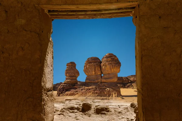 Ula Madan Saleh Reino Arábia Saudita — Fotografia de Stock