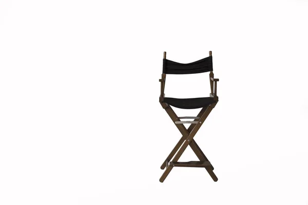 白い背景にディレクターの椅子 — ストック写真