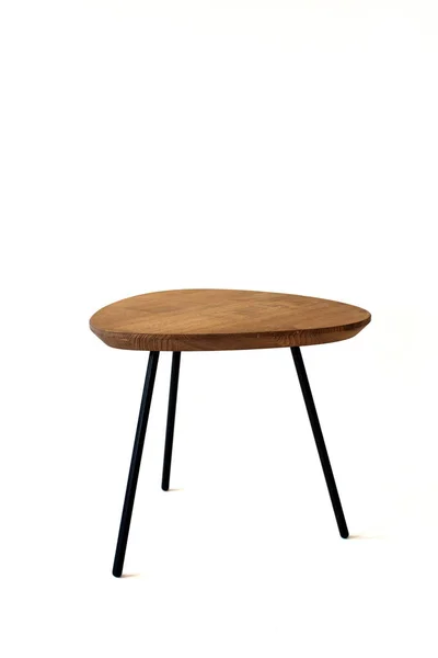 Loft stil stol på vit bakgrund. tabell isolerad — Stockfoto