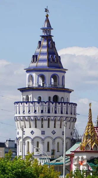 Izmailovo Kremlin Tower Moscow Russia Photo Taken June 2019 — Stock Photo, Image