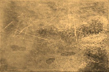 Lekeler ve çizikler ile eski fotoğraf dokusu. Vintage ve antika sanat konsepti. Beyaz bir arka plan üzerinde izole lekeler ilerlikli boş yaşlı eski kirli çerçevenin ön görünümü. Ayrıntılı closeup stüdyo çekimi.