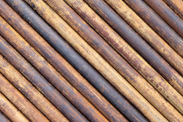 Rusty Grunge Pipes Horizontal Background Orange Corrosion Rust Steel Metal — Stock Photo, Image