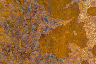 Koyu yıpranmış paslı metal doku arka plan. Metal levha abstrack arka plan kavramı üzerinde Pas doku. eski metal demir pas arka plan ve doku