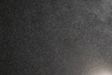 Gizemli, Ciddi, Puslu sis desenleri Bir ışık demeti ile aydınlatılmış. Karanlık arka plan üzerinde doğal nokta ışık Ray, sahne aydınlatma ekipmanları. Siyah arka plan üzerinde duman.