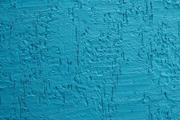 Mavi beton duvar, pürüzlü yüzey mavi kum gibi görünüyor. Arka plan desen tasarımı. Eski açık mavi çimento dokusu ve arkaplanı. — Stok fotoğraf