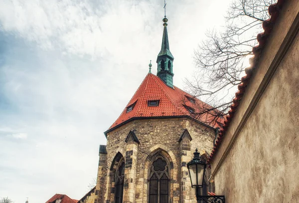 Praga República Checa Abril 2018 Iglesia San Salvador Alrededor 1234 — Foto de Stock