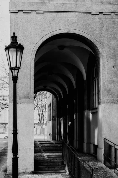 Prag, Çek Cumhuriyeti - Nisan 04: eski Prag evde tonoz