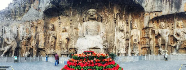 Luoyang Hernan China Dezember 2017 Longmen Grotten Luoyang Henan China — Stockfoto