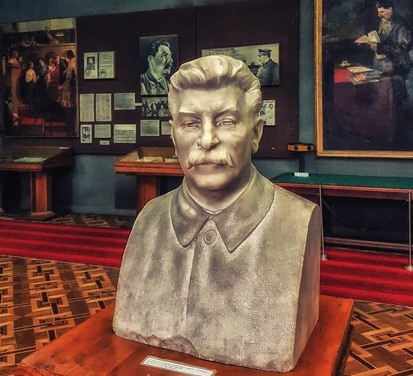 Gori Georgia April 2017 Bust Stalin Museum Joseph Stalin His — Stock Photo, Image