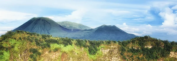 Tomohon North Sulawesi Endonezya Ekim Tomohon Dağ Manzarası — Stok fotoğraf