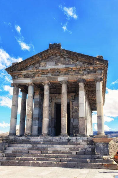 Kotayk Armenia Abril 2017 Templo Garni Reconstruido Del Siglo Provincia — Foto de Stock