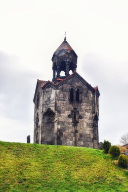 Sanahin, Ermenistan, 11 Nisan 2017: Tarihi Ermeni Manastırı köyü Sanahin, Ermenistan Lorri il içinde bulunan 10.asır üzerinden