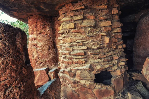 Grutas Nok Historicamente Habitadas Norte Togo África Ocidental — Fotografia de Stock