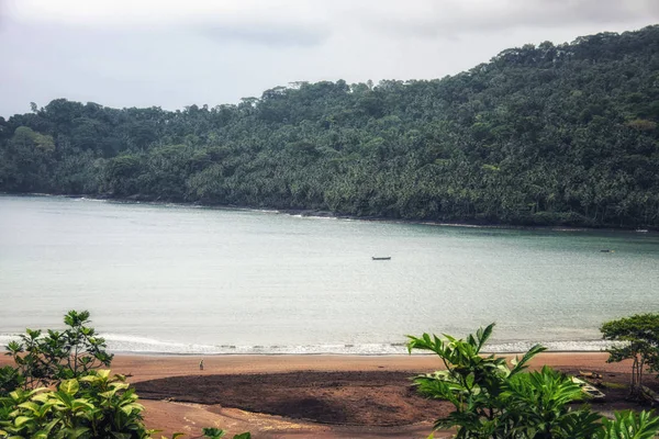 Sao Tome Principe Landschapsmening — Stockfoto