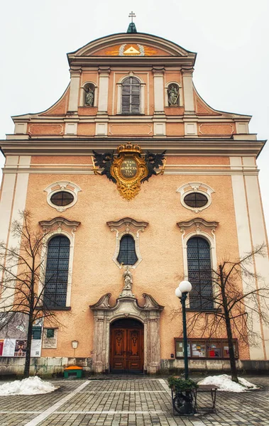 Εκκλησία Bad Ischl Αυστρία Salzkammergut — Φωτογραφία Αρχείου
