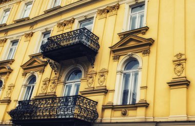 Geleneksel cephe Hotel zur Post, üst Avusturya Salzkammergut, Bad Ischl
