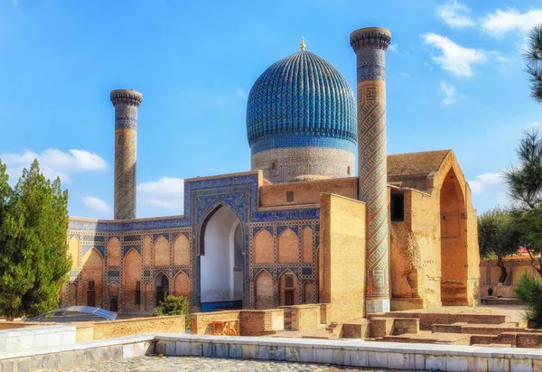 Mausoleo Gur Amir Timur Samarcanda Uzbekistán —  Fotos de Stock