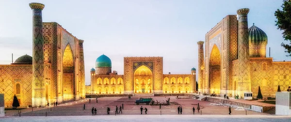 Samarkand Oezbekistan Oktober 2015 Het Registan Het Hart Van Oude — Stockfoto