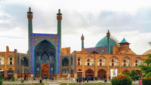 Isfahan Iran Oktober 2015 Naqsh Jahan Plein Één Van Mooiste — Stockfoto