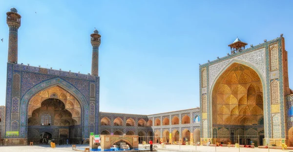 Isfahan Iran Oktober 2015 Binnenplaats Van Vrijdagmoskee Isfahan Iran — Stockfoto